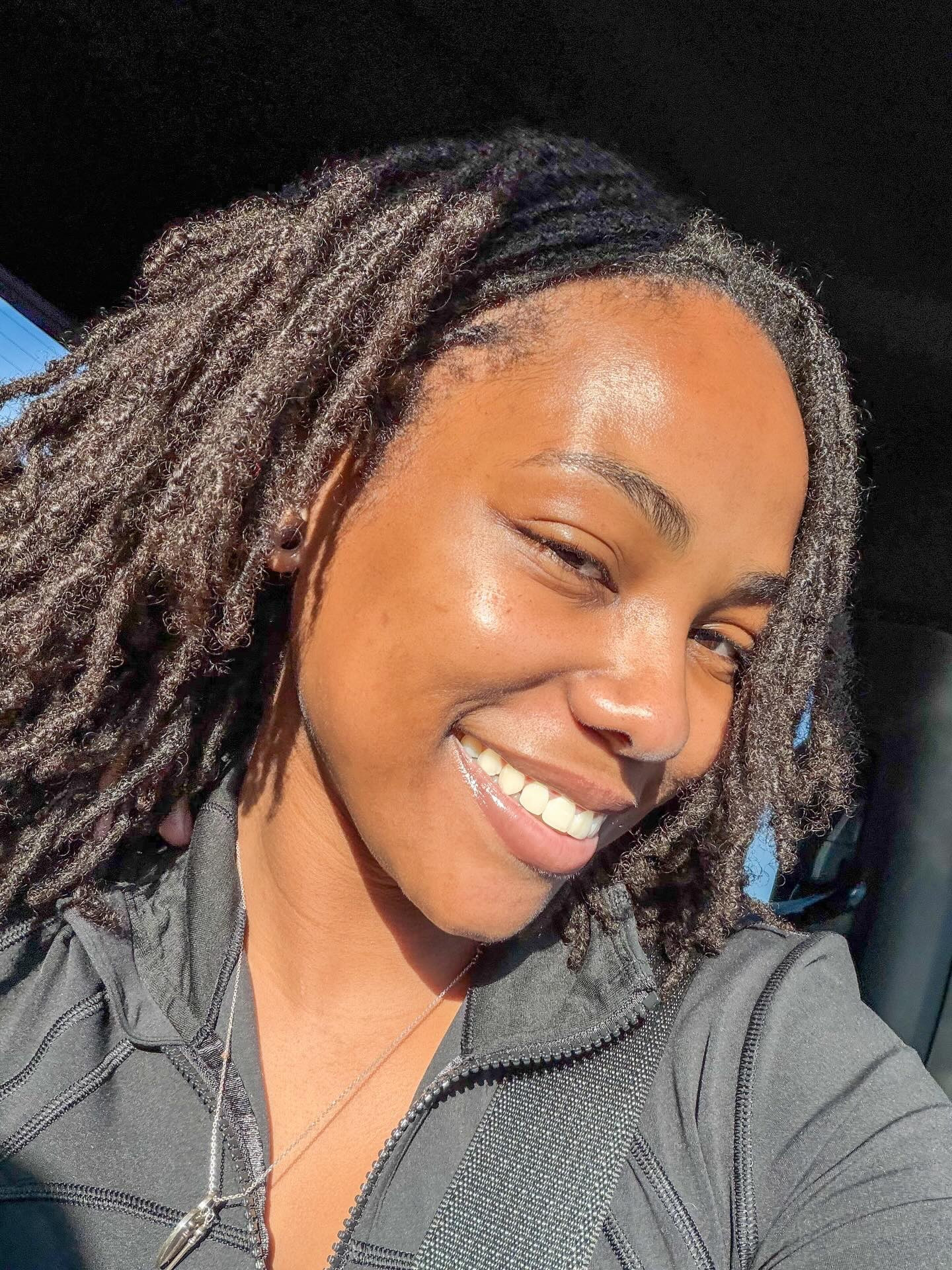 It’s the skin & locs for me ✨