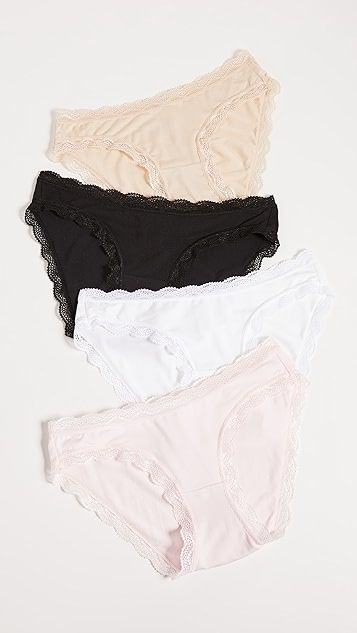 Basics Bikini Briefs 4 Pack | Shopbop