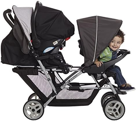 Graco DuoGlider Double Stroller | Lightweight Double Stroller with Tandem Seating, Glacier | Amazon (US)