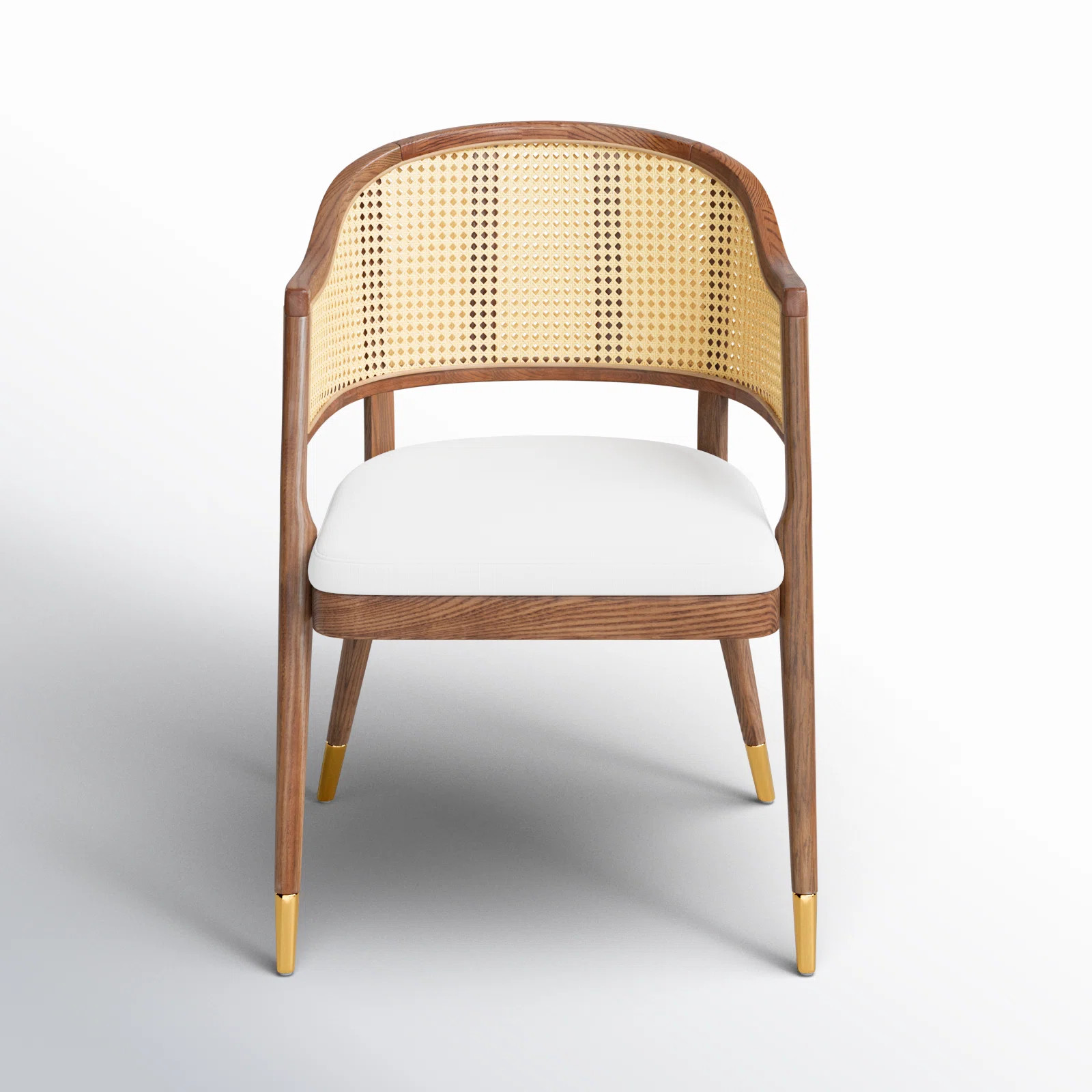 Godfrey Cane Back Arm Chair | Birch Lane