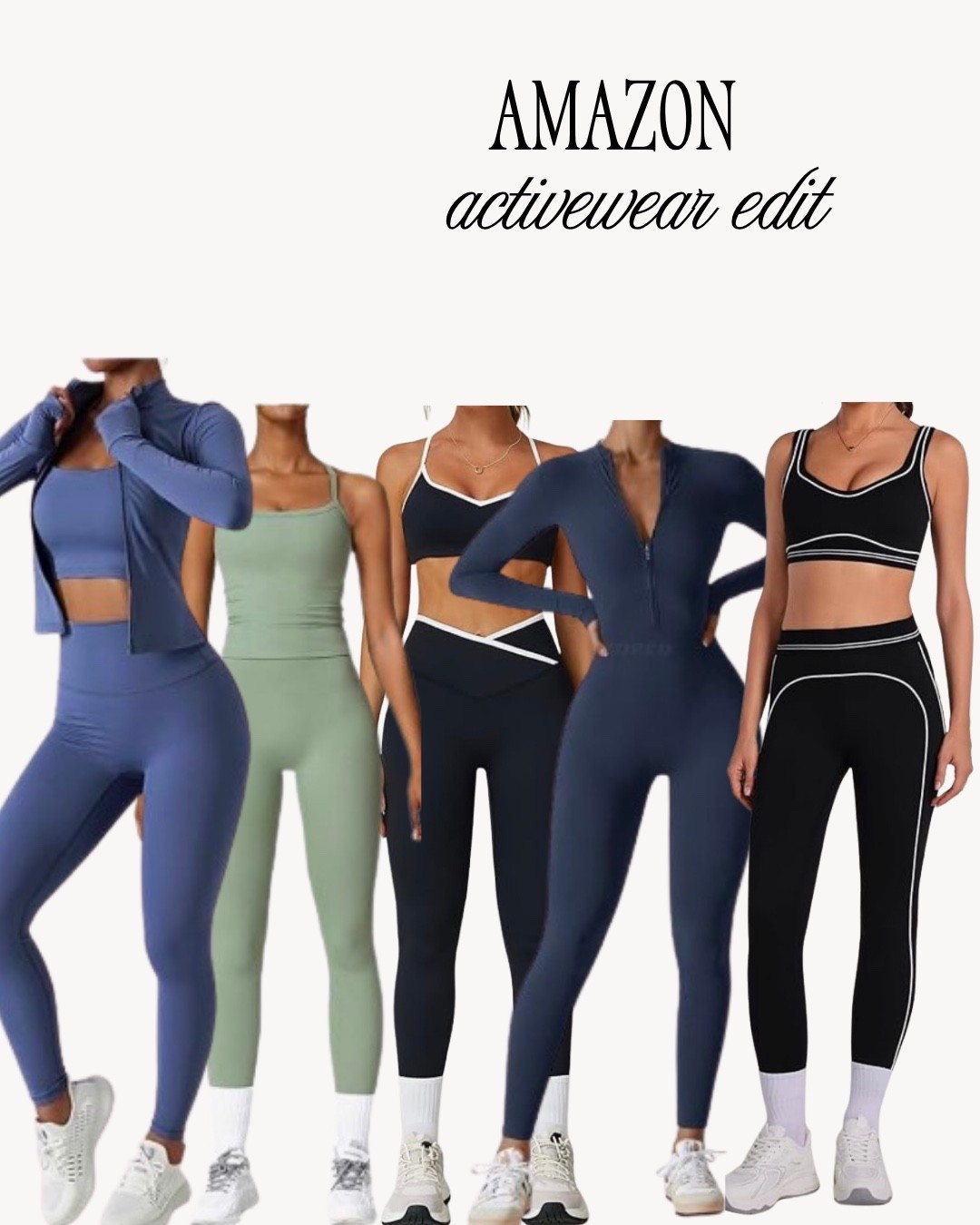 Cute and comfy activewear 
#gymsets #activewearunder40 #stylishactivewear #workoutt

#LTKfitnessgoals #LTKActive #LTKselfcare