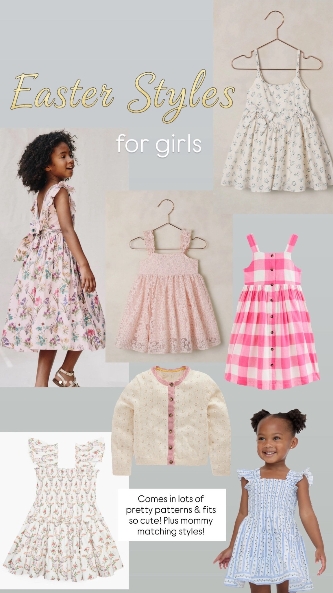 Easter styles for girls. Toddler girls Easter outfits. Girls fashion for spring. Girls spring dresses. Easter outfits for kids. Girls cardigans. Pointelle. Bow back dress. Gingham dress. Floral dress. Lace dress  Spring style for girls. All on sale today!

#LTKKids #LTKSpringSale #LTKSeasonal

#LTKKids #LTKSpringSale #LTKSeasonal
