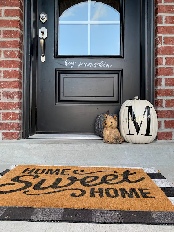 Monogram Pumpkin - Etsy | Etsy (US)