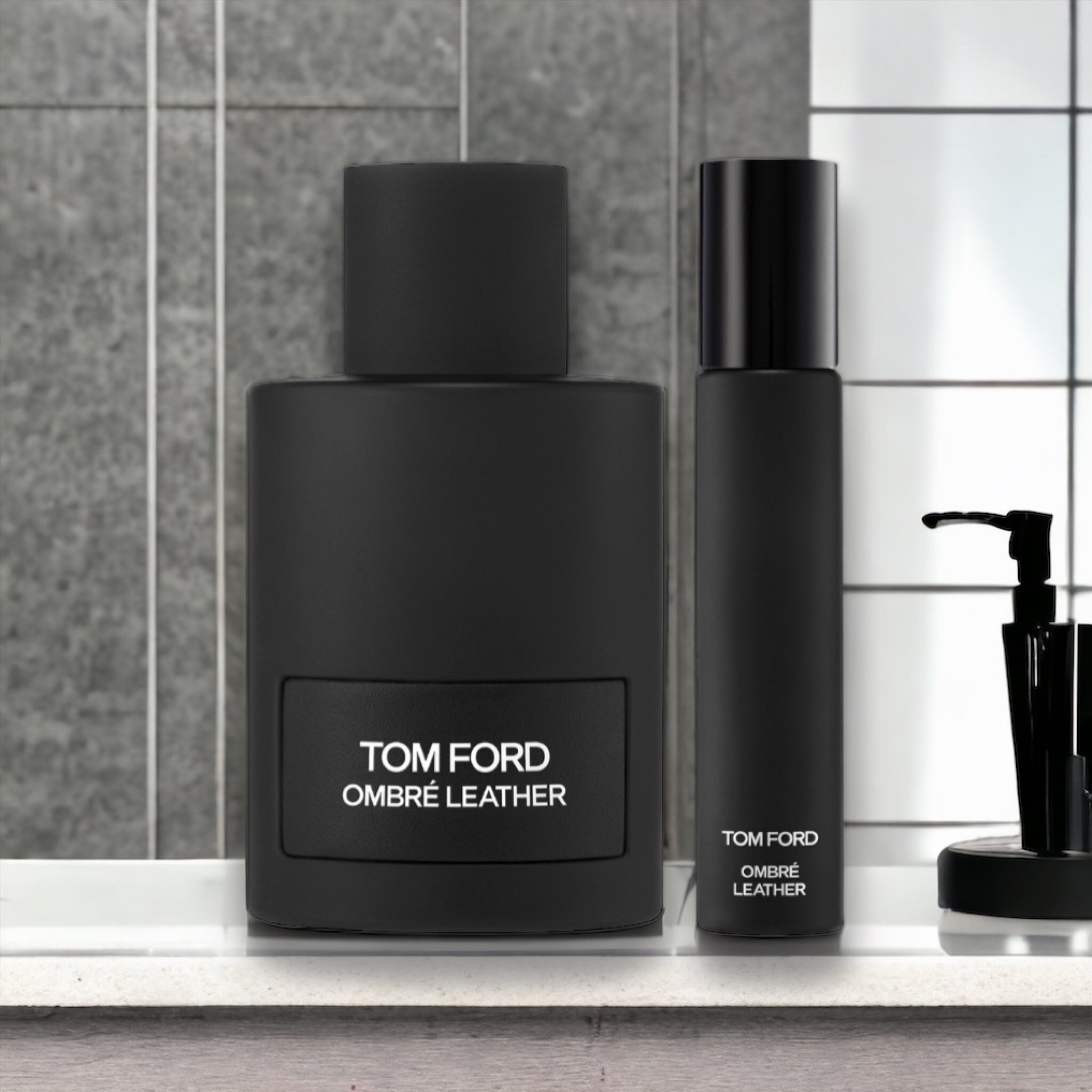 ombre leather gift set