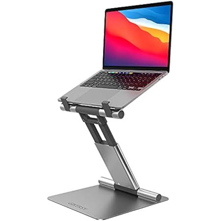 Laptop Stand for Desk, XIDU Ergonomic Sit to Laptop Holder Convertor, Portable Adjustable Height up  | Amazon (US)