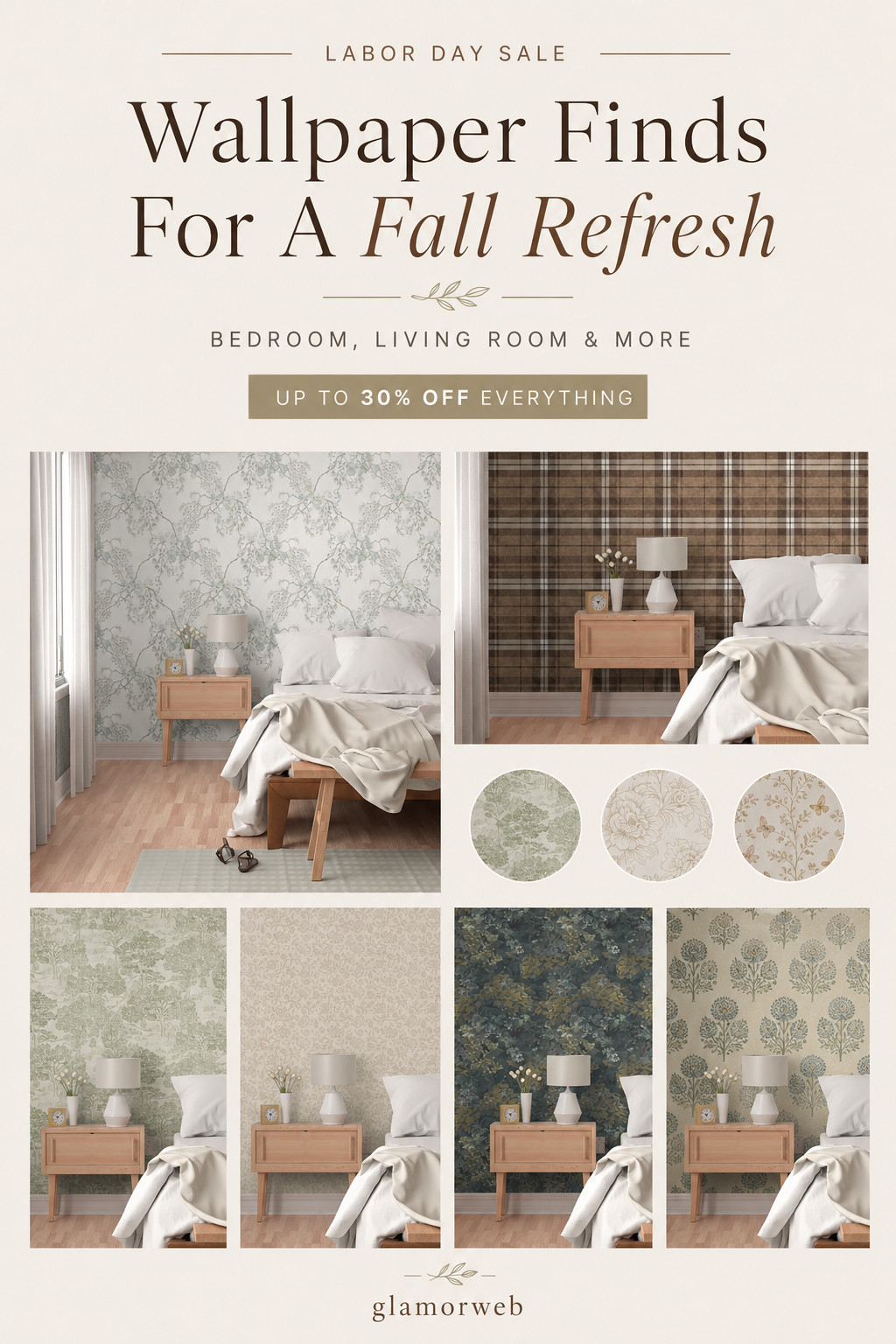 Okayyy these Spoonflower wallpaper finds are SO pretty for a fall refresh 🍂🤎 I love how easy wallpaper can completely change the mood of a bedroom, living room, entryway or little accent wall without replacing everything else. The mix of soft florals, vintage-inspired prints, cozy plaids and moody patterns feels perfect for this season. And with the Labor Day Sale offering up to 30% off everything, this is such a good time to finally start that room makeover you’ve been saving.

#Spoonflower #SpoonflowerWallpaper #LaborDaySale #WallpaperFinds #FallHomeRefresh #FallDecor #WallpaperIdeas #BedroomWallpaper #LivingRoomWallpaper #AccentWall #HomeDecorFinds #CozyHome #FallInteriors #BedroomRefresh #LivingRoomRefresh #HomeMakeover #WallpaperInspo #InteriorDesignIdeas #FallHomeDecor #LTKHome #LTKFinds #HomeDeals #CozyFallHome #WallDecor #HomeInspo 

 #LTKSeasonal #LTKHome #LTKSaleAlert