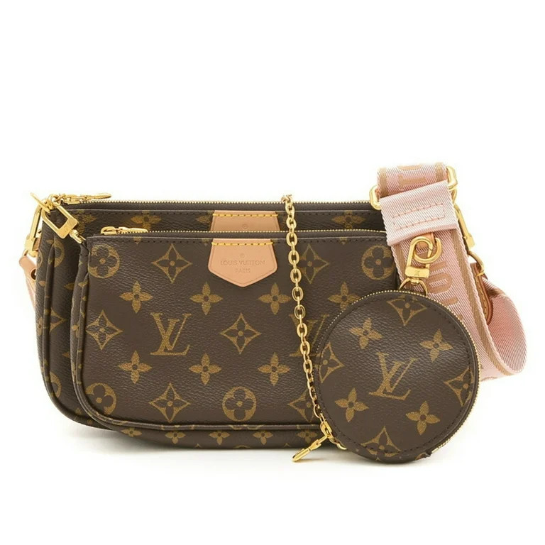 Pre-Owned Louis Vuitton Monogram Multi Pochette Accessoires Shoulder Bag Rose M44840 (Like New) | Walmart (US)
