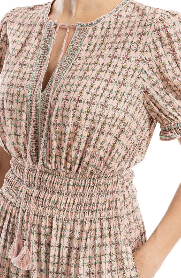 MAX STUDIO Short Sleeve Tiered Maxi Dress | Nordstromrack | Nordstrom Rack
