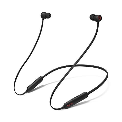 Beats Flex Wireless Earbuds - Apple W1 Headphone Chip, Magnetic Earphones, Class 1 Bluetooth, 12 Hours of Listening Time, Built-in Microphone - Black | Amazon (US)