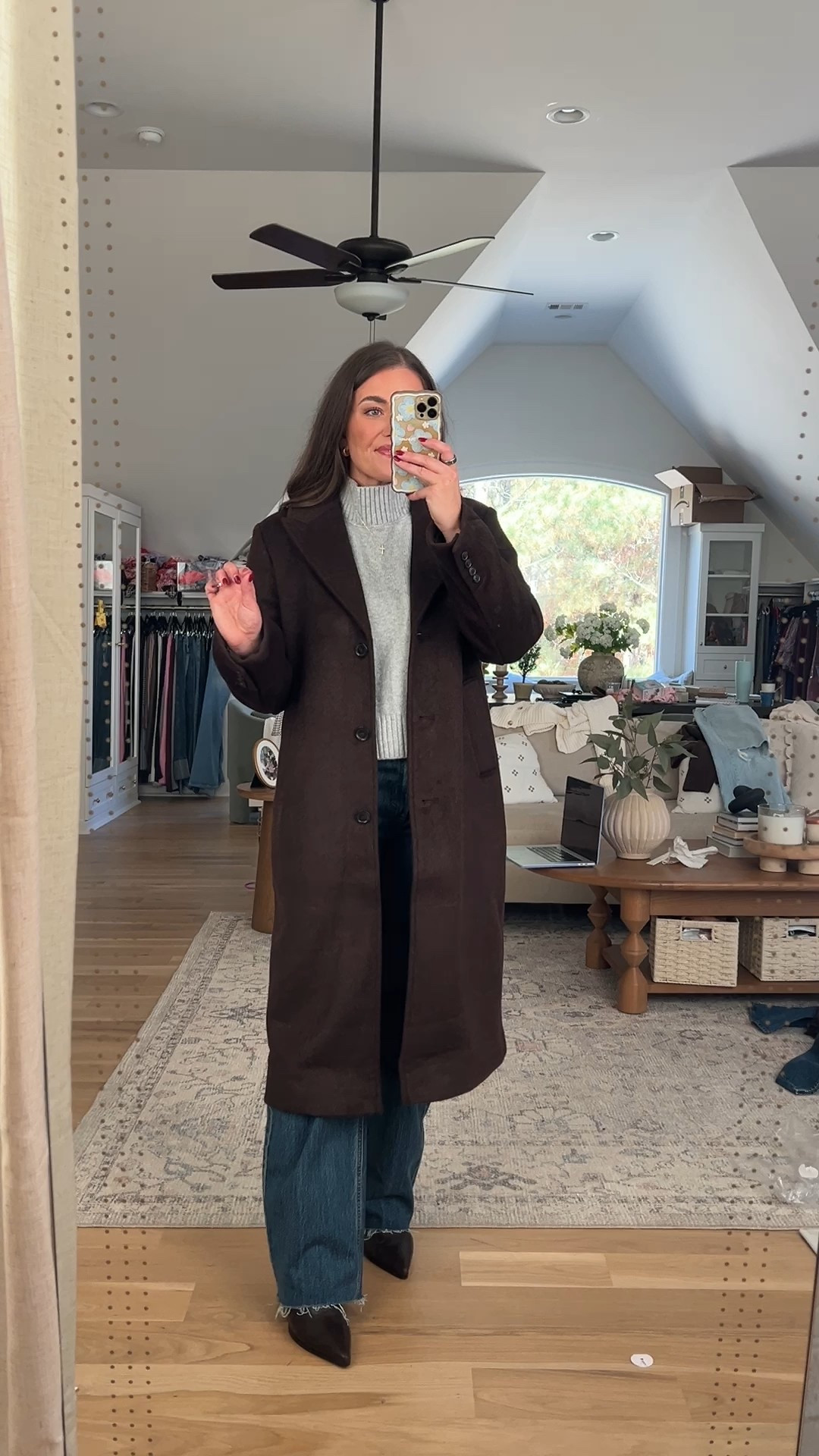 Coat TTS - M. Jeans TTS - 29 reg. Sweater TTS - M  Abercrombie haul! 😍🫶🏼⭐️ 20%-50% off everything 🤩👏🏼 AND my code AFMORGAN stacks for extra 15% off!!! ⭐️ 

Sizing info:
I’m a true size 8/M & 5’5. My waist 29”, hips 40”, & bust 36.5”
•Jeans TTS - 29 reg in light knee destroy wash - my fave jeans ever & this wash is my fave - just restocked in all sizes!!! 🤩 & new ones - dark w raw hem • Baggy jeans “dark w bow embroidery”
•tees & sweaters all TTS - M 
•skort TTS - M
•sweatshirts all size L
•pajama pants TTS - M
•houndsooth 1/4 zip Sherpa sized up 1 to L
•athletic puffer jacket & dress coats TTS - M
•workout clothes & zip hoodie TTS - M 
•dresses TTS - M reg length


Abercrombie haul! 😍🫶🏼 ordered some new jeans, dresses, & outfits for the holidays and OMG! everything is on major deal already for Black Friday!!! ⭐️ 20%-50% off everything 🤩👏🏼 AND my code AFMORGAN stacks for extra 25% off!!! ⭐️ if you’ve never tried their jeans they’re truly top tier 🤌🏼 my faves just restocked!!! 👖 this haul is SO GOOD OMG!!!! Got some new washes & the embroidery tho!!! 🎀 & the prettiest holiday dresses. 🎄 this is the one I’m wearing for our family photos & it’s STUNNING!!! 🙌🏼 & the Christmas PJs + the little Christmas snoopy tee! 😍🥹 I cannot!! What’s your fave from this Abercrombie haul?! 👇🏼 🔗 Comment SHOP for the exact links for everything in this haul! 🔗 & Linking everything for y’all w sizing info on my LTK linked in my Instagram bio! 😘 
 

#abercrombiepartner #abercrombiehaul #abercrombie #liketkit @shop.LTK @abercrombie #momjeans #abercrombiejeans #widelegjeans #holidaydress #sweaterdress  #clothinghaul #oversizedtee #weddingguestdress #workoutoutfit #butterysoft #datenightoutfit #getdressedwithme #sizemedium

*Offer valid in stores and online from 11/24/2025-12/1/2025 in US/CA. Excludes clearance and gift cards. Online price reflects discount. *Use code AFMORGAN to get an additional 15% off everything in stores and online at checkout from 11/24/2025-12/1/2025 in US/CA. Excludes clearance and gift cards. See details online.

#LTKCyberWeek #LTKHoliday #LTKGiftGuide