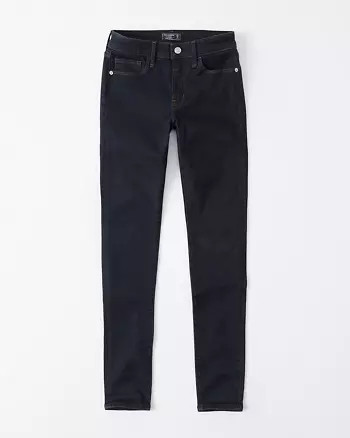 Mid Rise Super Skinny Jeans | Abercrombie & Fitch US & UK