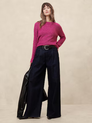 Cozy Ribbed Sweater | Banana Republic Factory