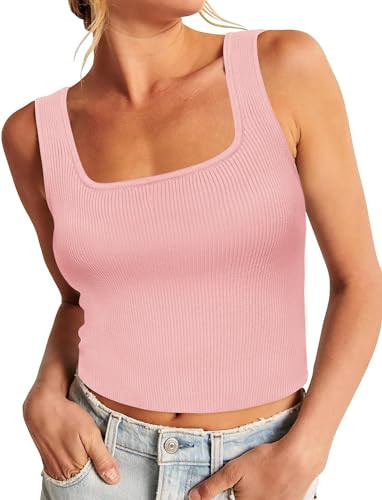 Zeagoo Women's 2024 Tank Top Classic Pink | Amazon (US)