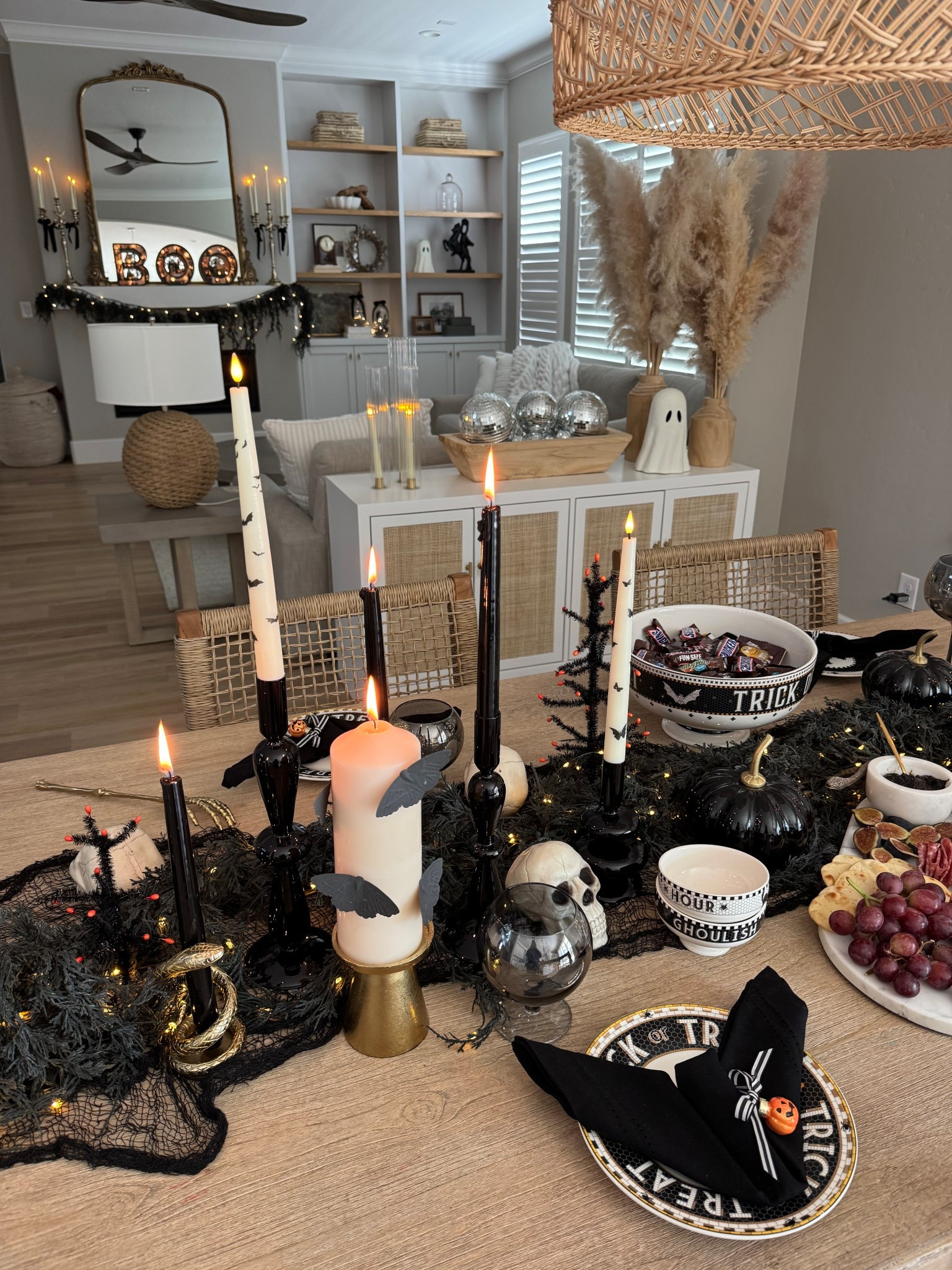 Halloween dinner party  🦇 @anthropartner @anthropologie

#LTKFindsUnder100 #LTKHome