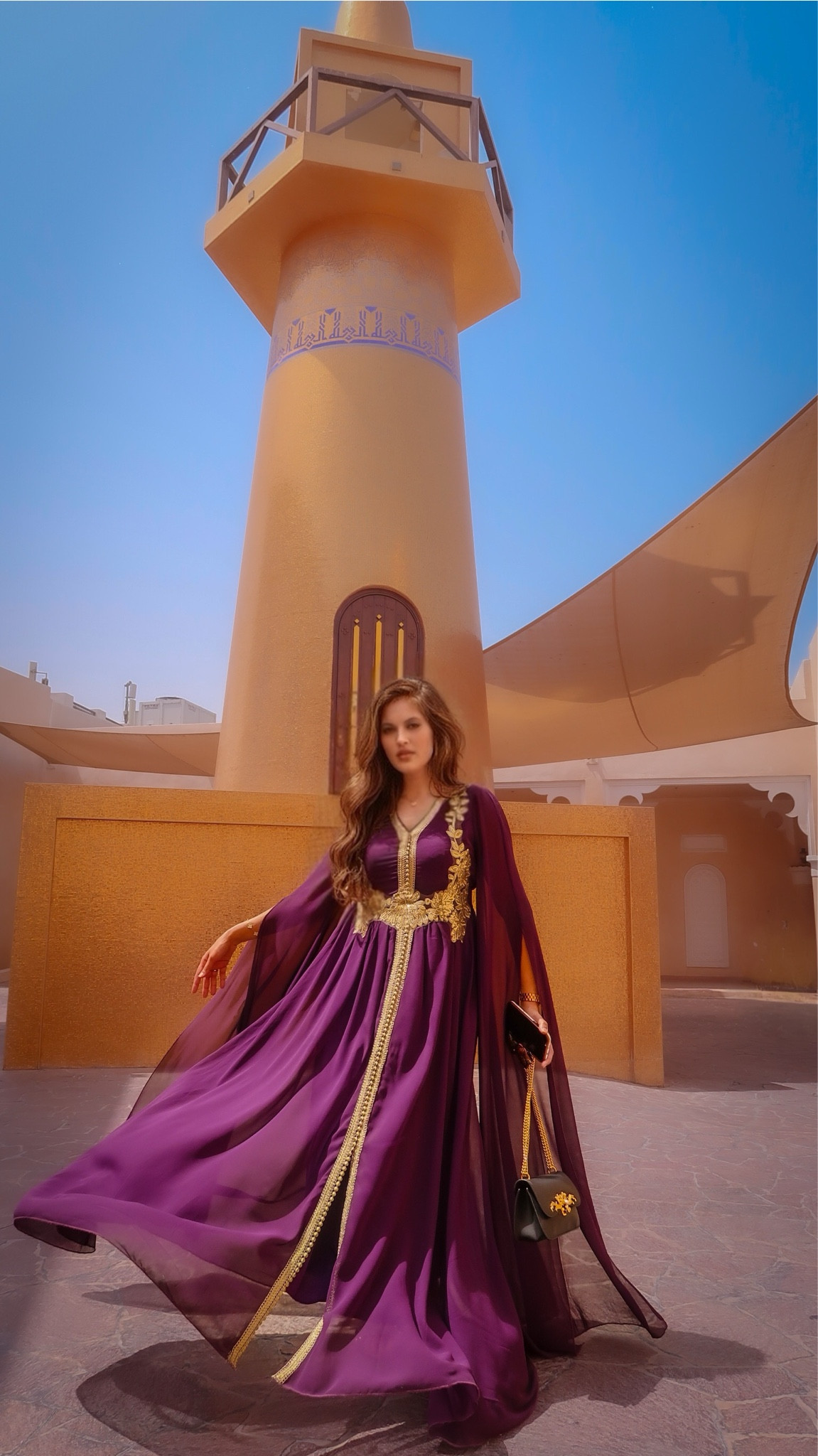 Arabian Style Caped Sleeve Modest Abaya Style Dress

#LTKbeauty #LTKmodest #LTKxboohoosummer