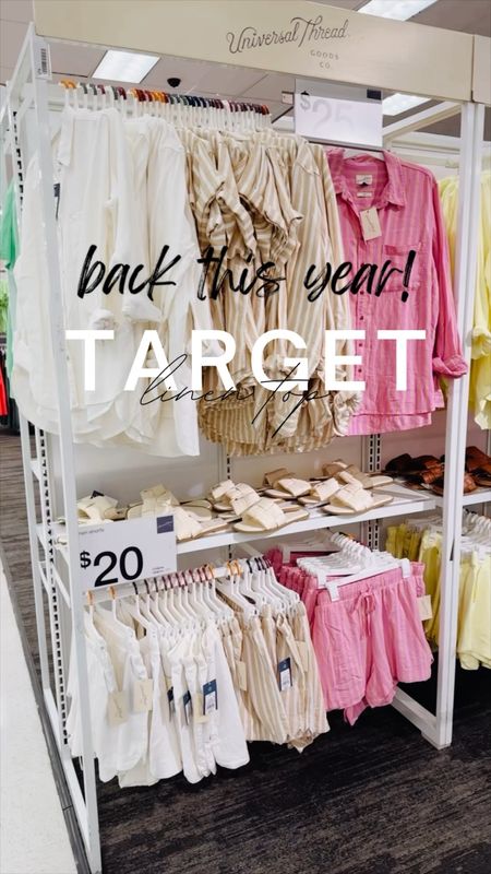 Back this year! Popular linen button oversized shirts! I’m wearing a size small in each 




Target style. Target tops. Button down tee shirt. Linen. Universal thread. 

#LTKstyletip #LTKSpringSale #LTKfindsunder50