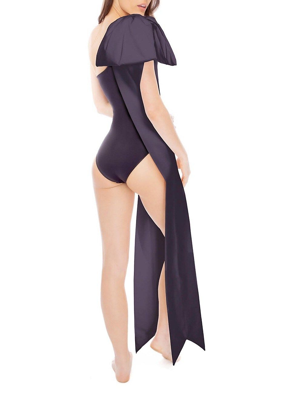 Milly Black With Bow Swimsuit | Saks Fifth Avenue