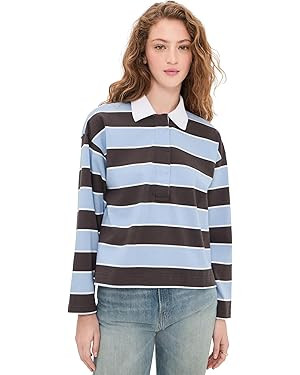 Madewell Women's Rugby Polo | Amazon (US)