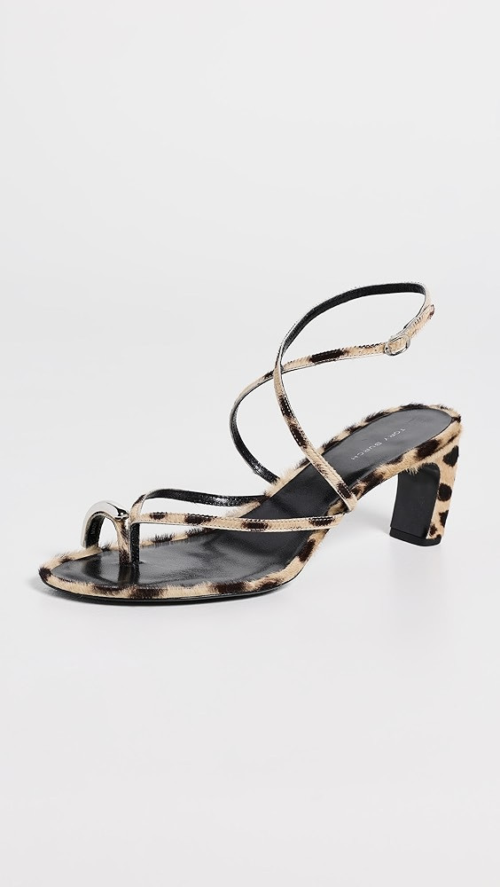 Pierced Strappy Heel Sandals 65mm | Shopbop