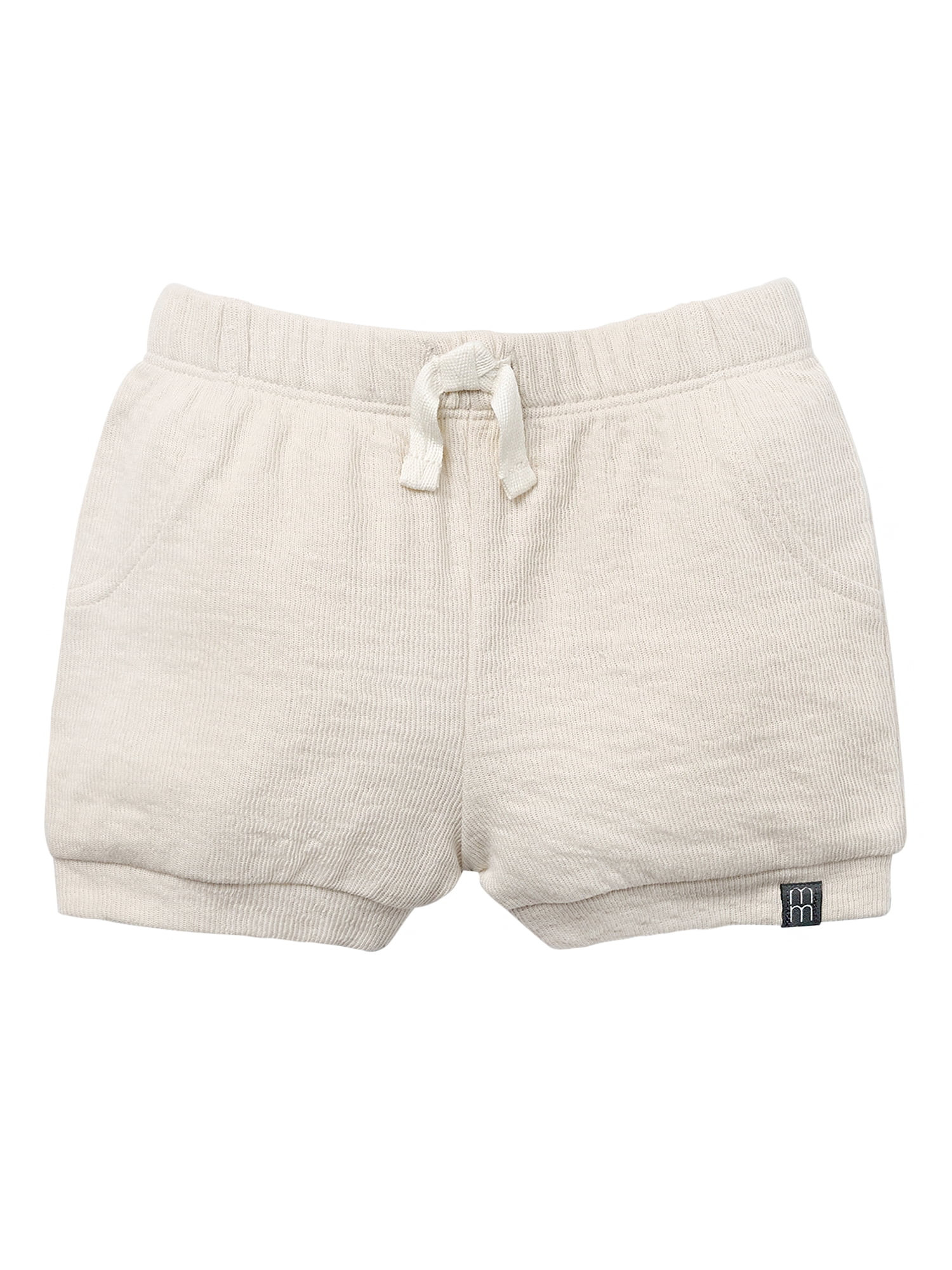 Modern Moments by Gerber Baby Neutral Organic Cuffed Shorts, Sizes 0/3 Months - 24 Months | Walmart (US)