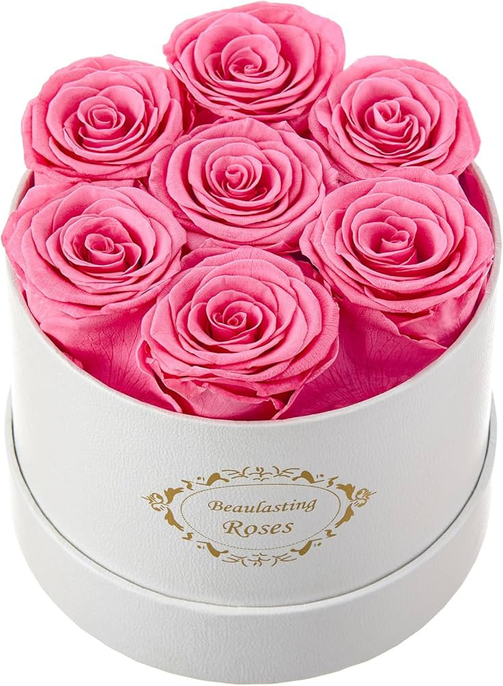 Preserved Roses in a Box Eternal Long-Lasting Real Roses Last a Year Forever Romantic Gifts for H... | Amazon (US)