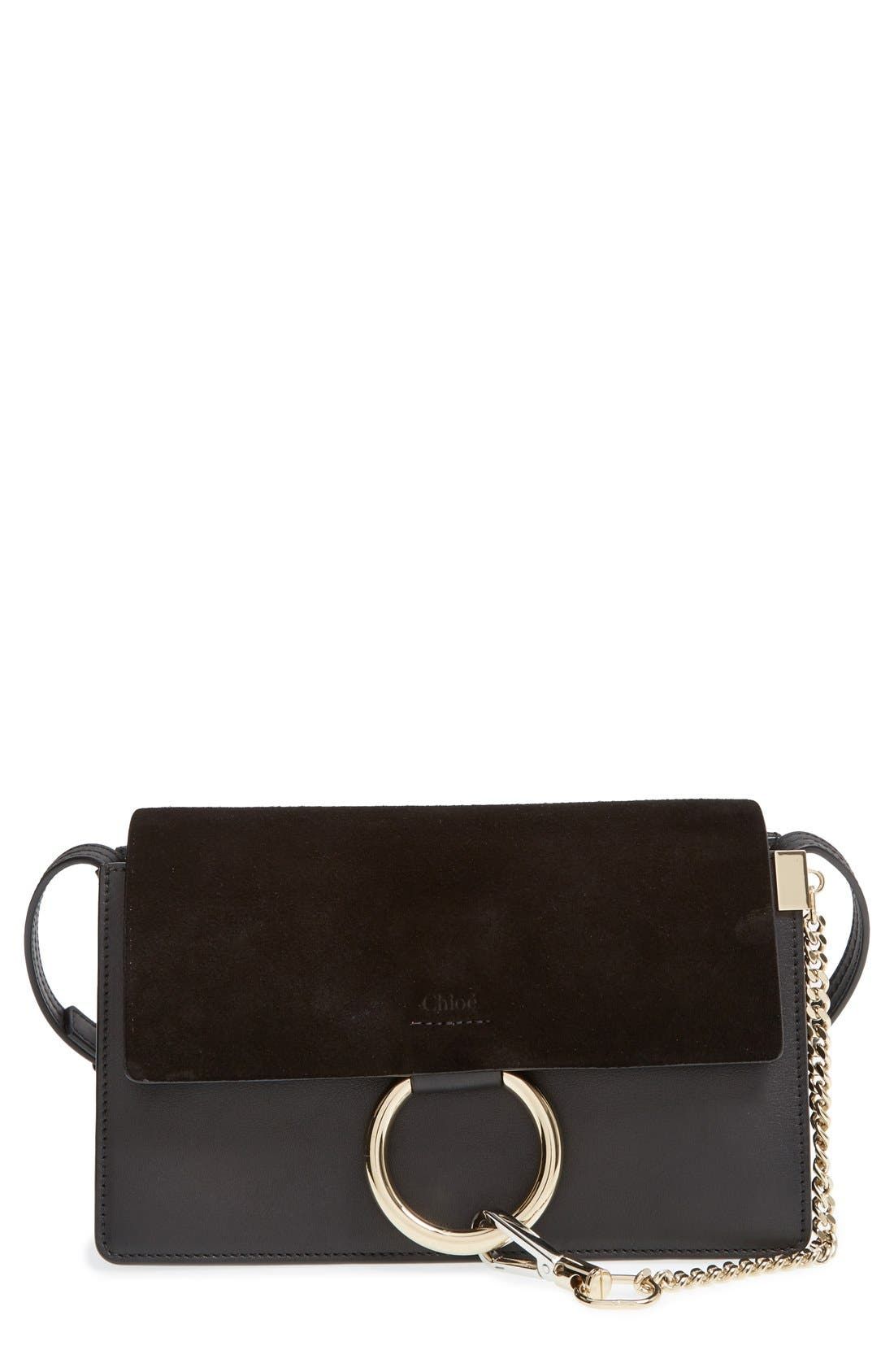'Small Faye' Leather Shoulder Bag | Nordstrom
