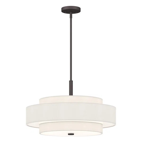 Flaire 5 - Light Dimmable Drum Chandelier | Wayfair North America