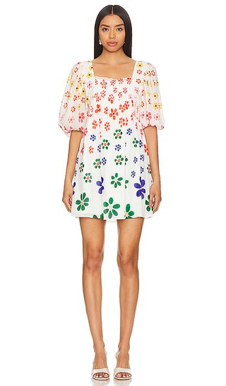 Dazed Mini Dress in Rainbow | Revolve Clothing (Global)