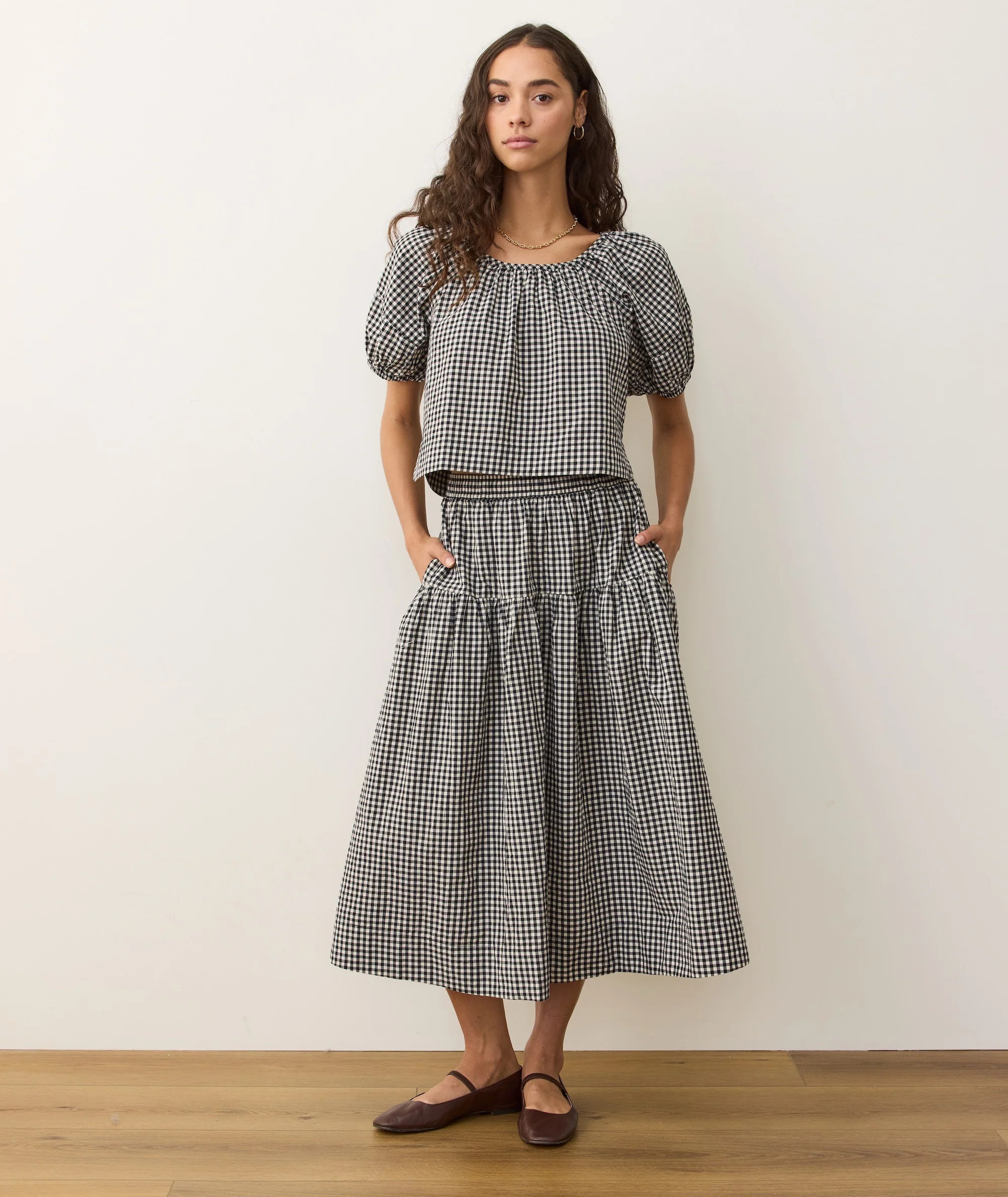 Gia Poplin Skirt | Marine Layer