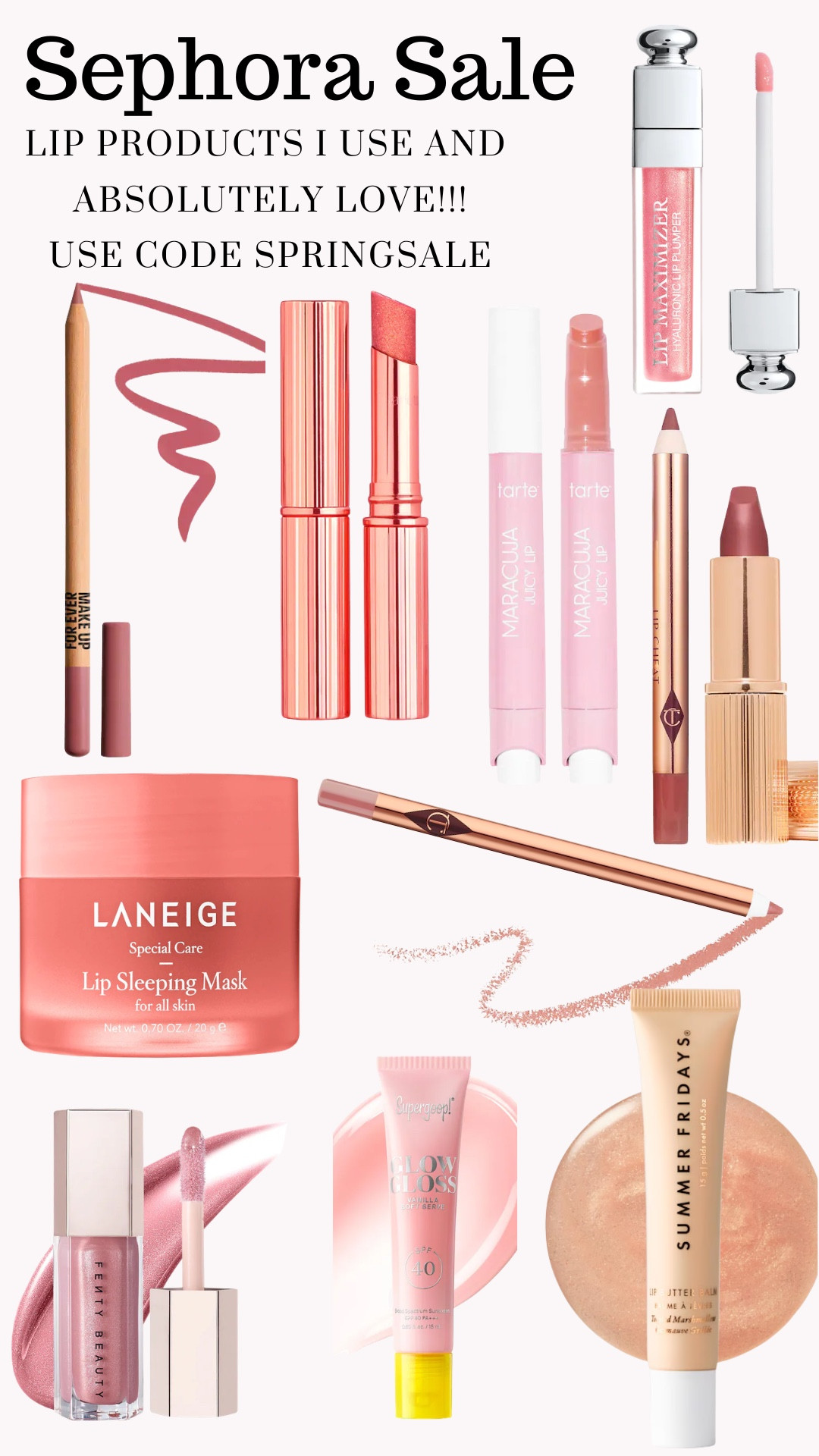 Sephora spring sale






Lip gloss, lip stick, lip liner, lip mask, Lange, charlotte tilbury, tarte, lip plumper, summer fridays, merit, makeup by Mario, beauty finds, sales, deals, women, Sephora finds, Mother’s Day, gift guide, daily routine, plump lips, 

#LTKSaleAlert #LTKBeauty #LTKgrwm