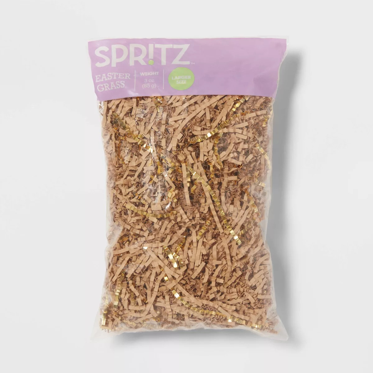 3oz Crinkle Easter Basket Grass Gold - Spritz™ | Target