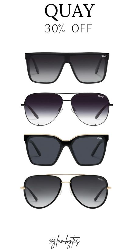 Quay sunglasses 30% off 

#LTKSaleAlert