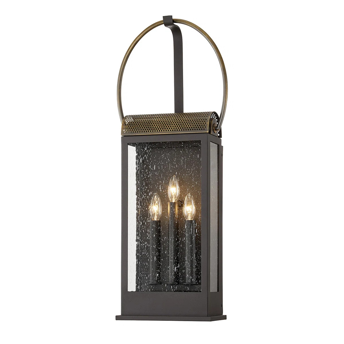 Holmes 3 - Light Dimmable Bronze/Brass Flush Mount | Wayfair North America
