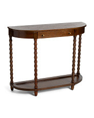 42x14x34 Half Moon Entry Table With 1 Drawer | Furniture & Lighting | Marshalls | Marshalls