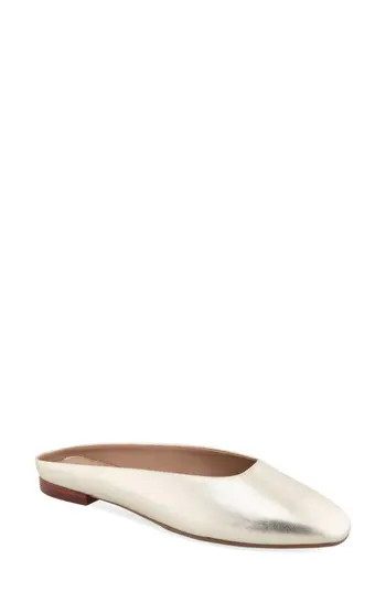 Aerosoles Amara Mule in Gold Metallic Leather at Nordstrom Rack, Size 6 | Nordstrom Rack