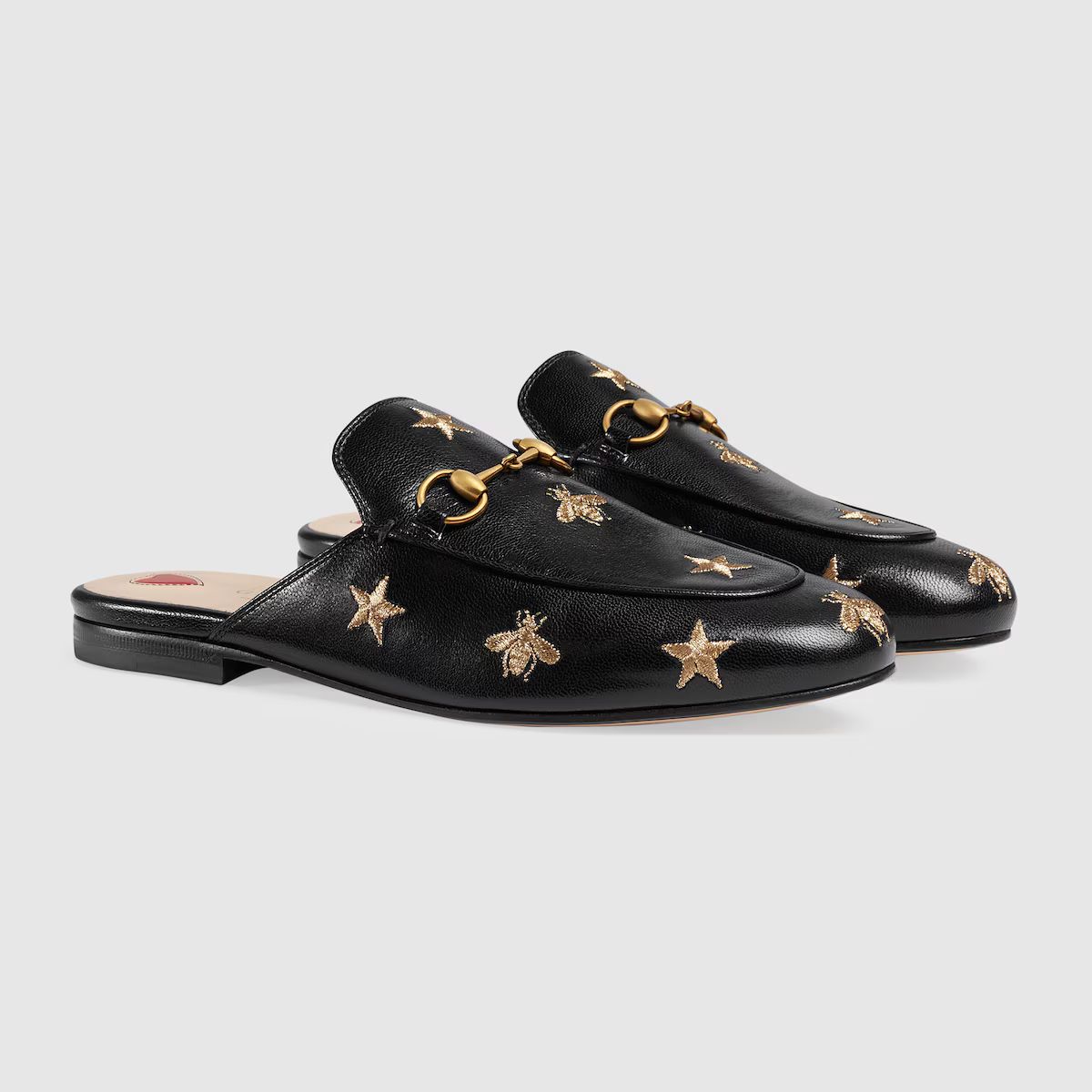 Princetown embroidered leather slipper | Gucci (US)