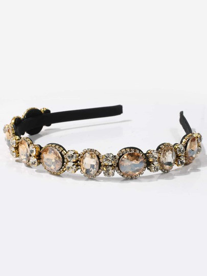 Gemstone Decor Hair Hoop
   SKU: swhairac18201127310      
          (1319 Reviews)
            U... | SHEIN