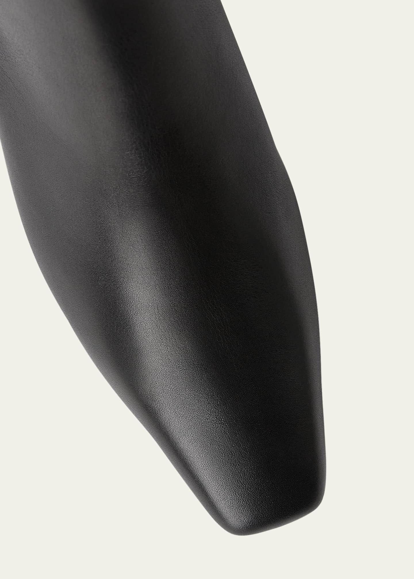 The Mid Heel Calfskin Ankle Boots | Bergdorf Goodman