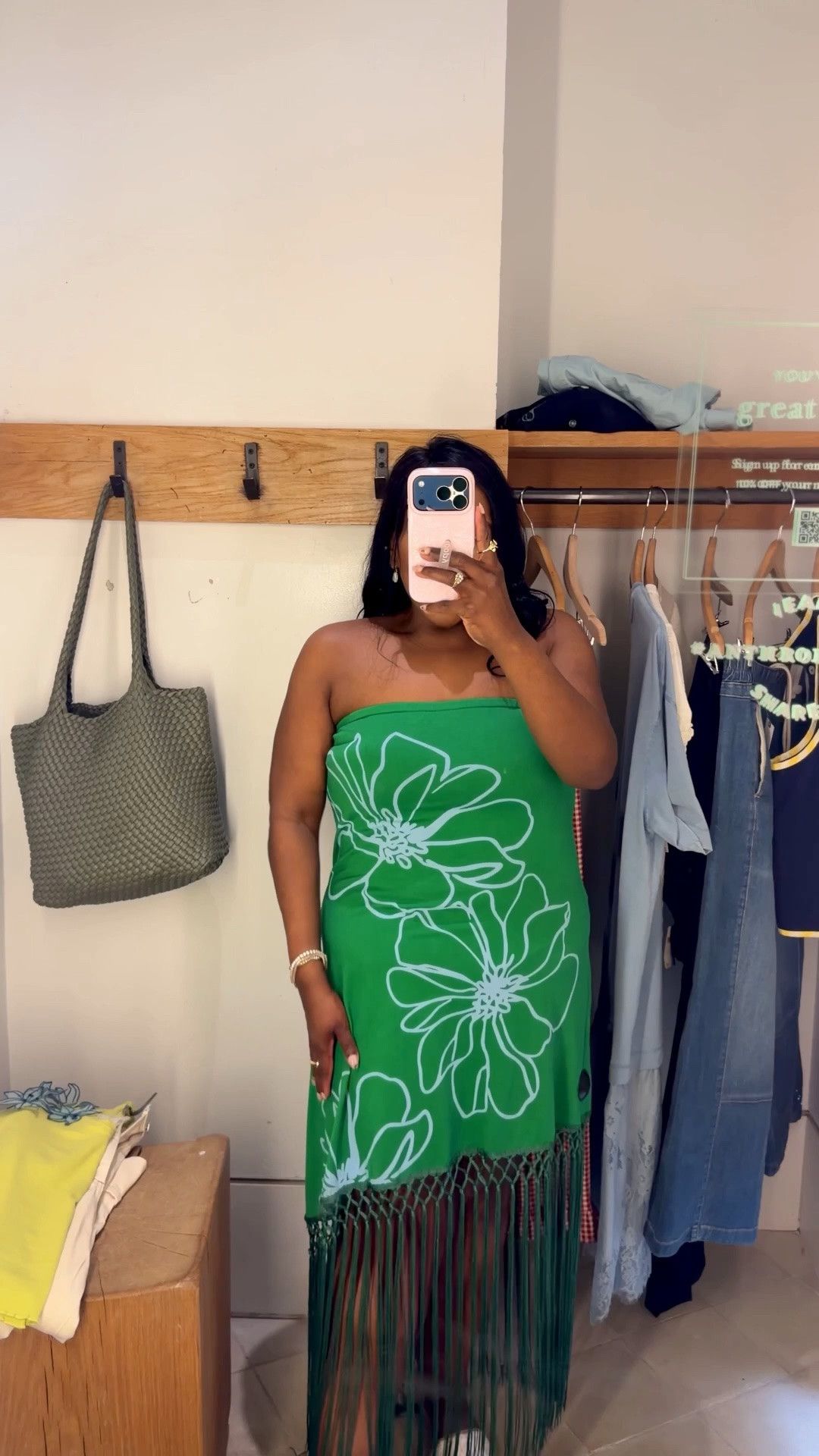 A moment for this gorgeous green strapless dress with the fringe from @Anthropologie - I’m wearing the large and I love the fit!! Perfect for vacation or resort wear! #weddingguest #petitestyle

#LTKootd #LTKdayinmylife #LTKWedding