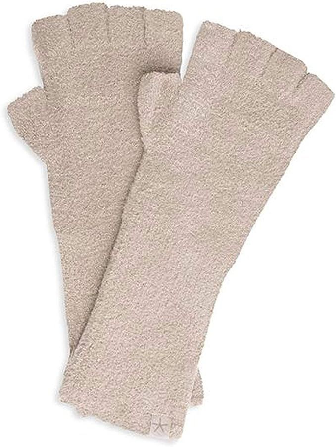 Barefoot Dreams CozyChic Lite Fingerless Gloves, Women's Fuzzy Gloves | Amazon (US)