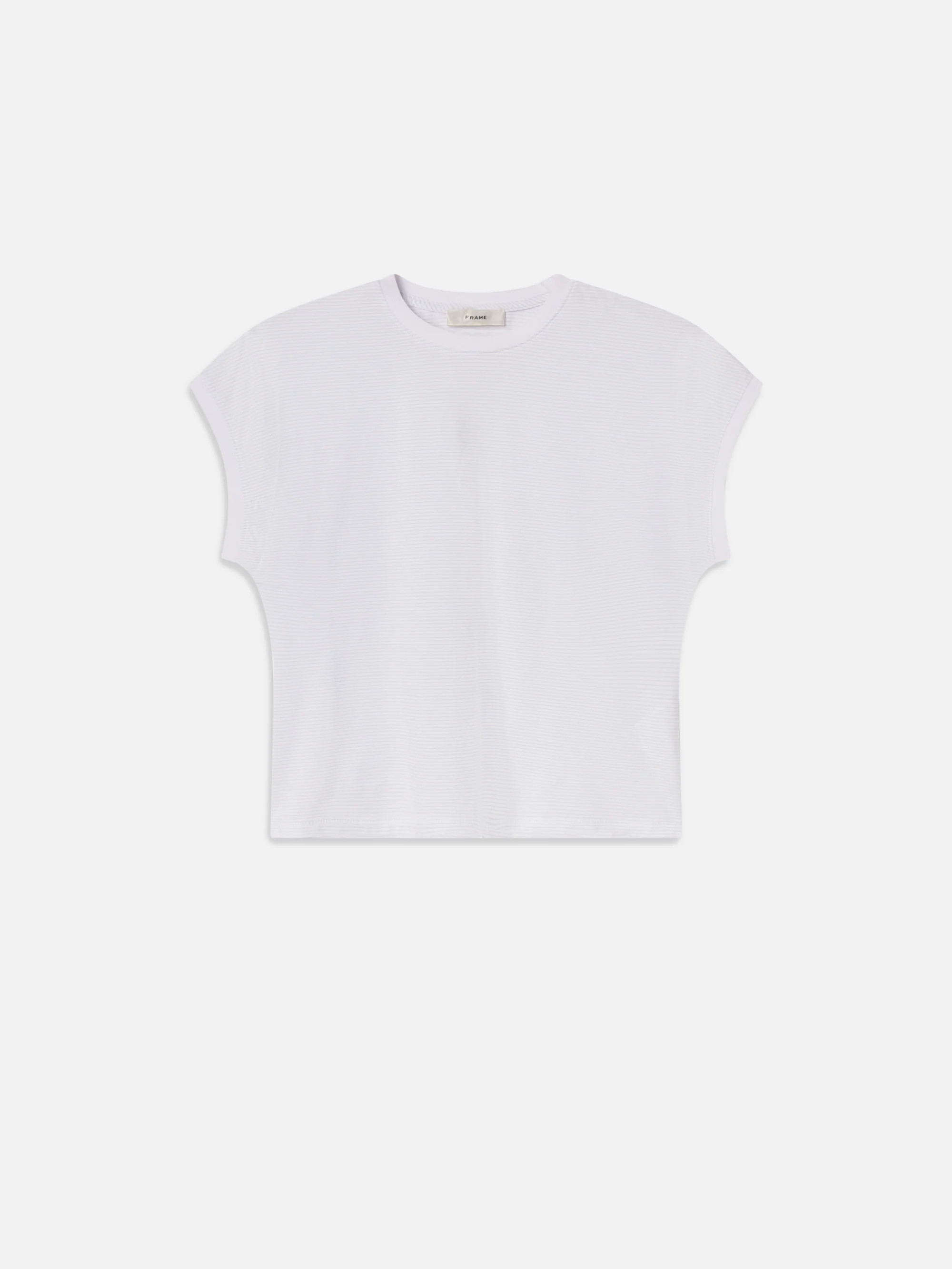 The Muscle Tee -- Powder Blue Multi | Frame Denim
