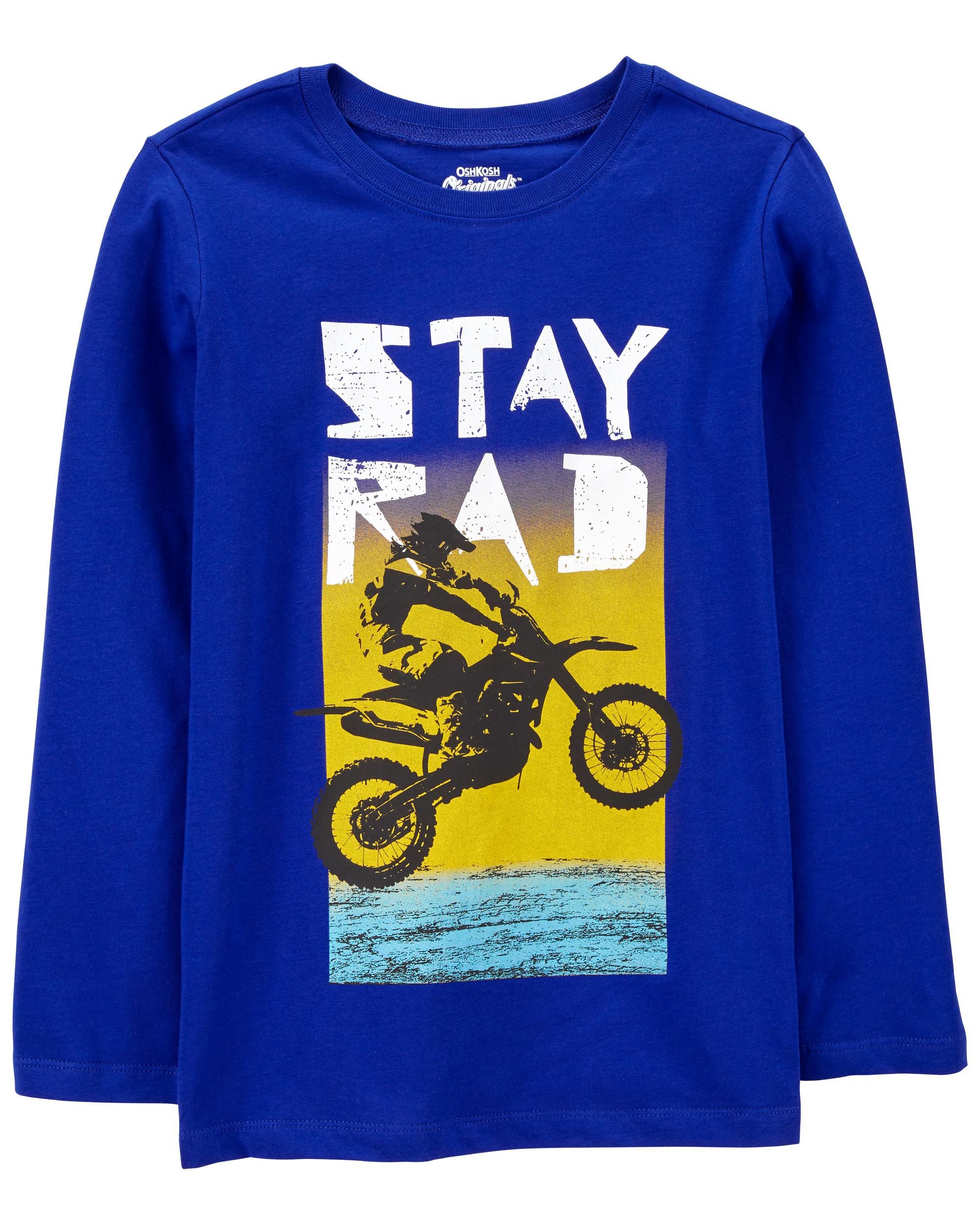 Stay Rad Jersey Tee | Carter's