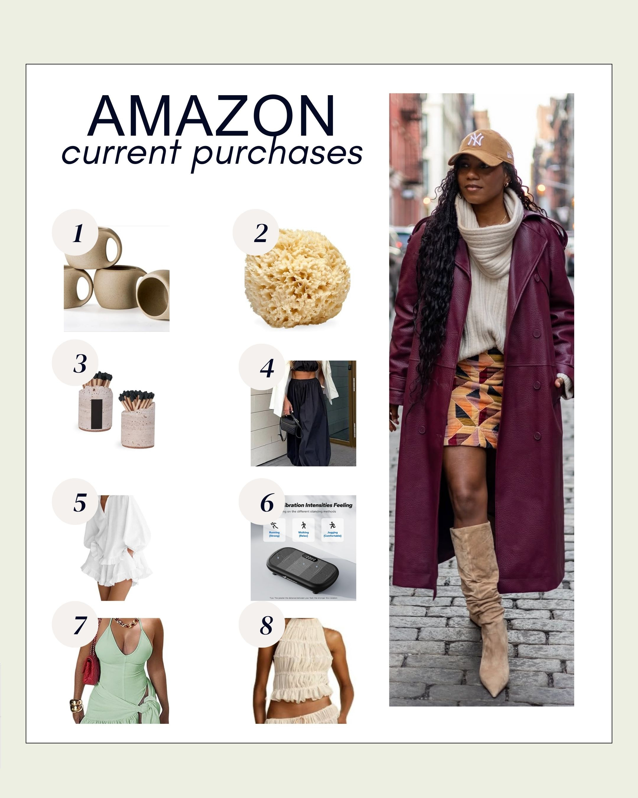 Amazon current purchases  

 #LTKgrwm #LTKootd