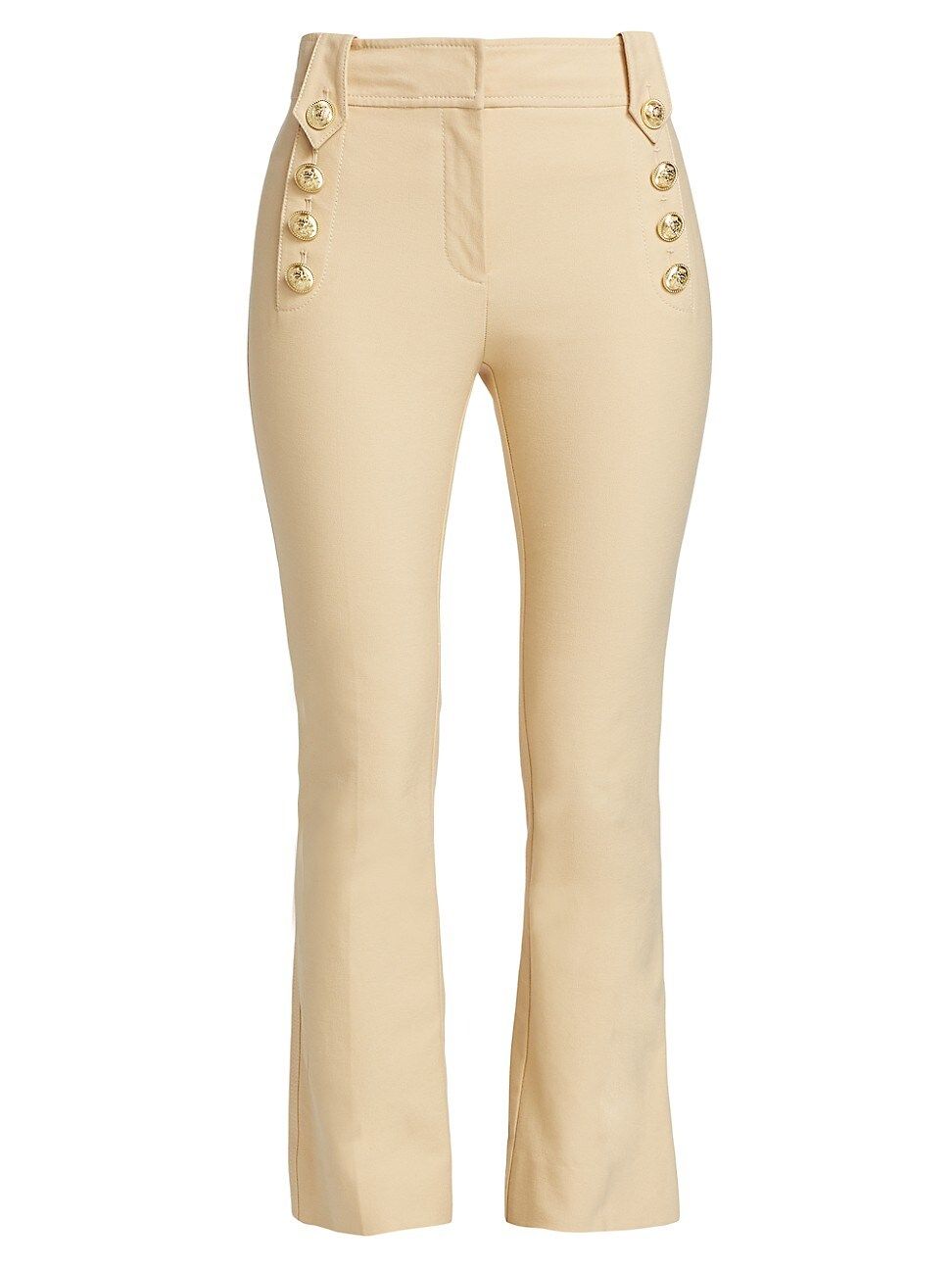 Women's Robertson Leather Flared Trousers - Tan - Size 14 | Saks Fifth Avenue
