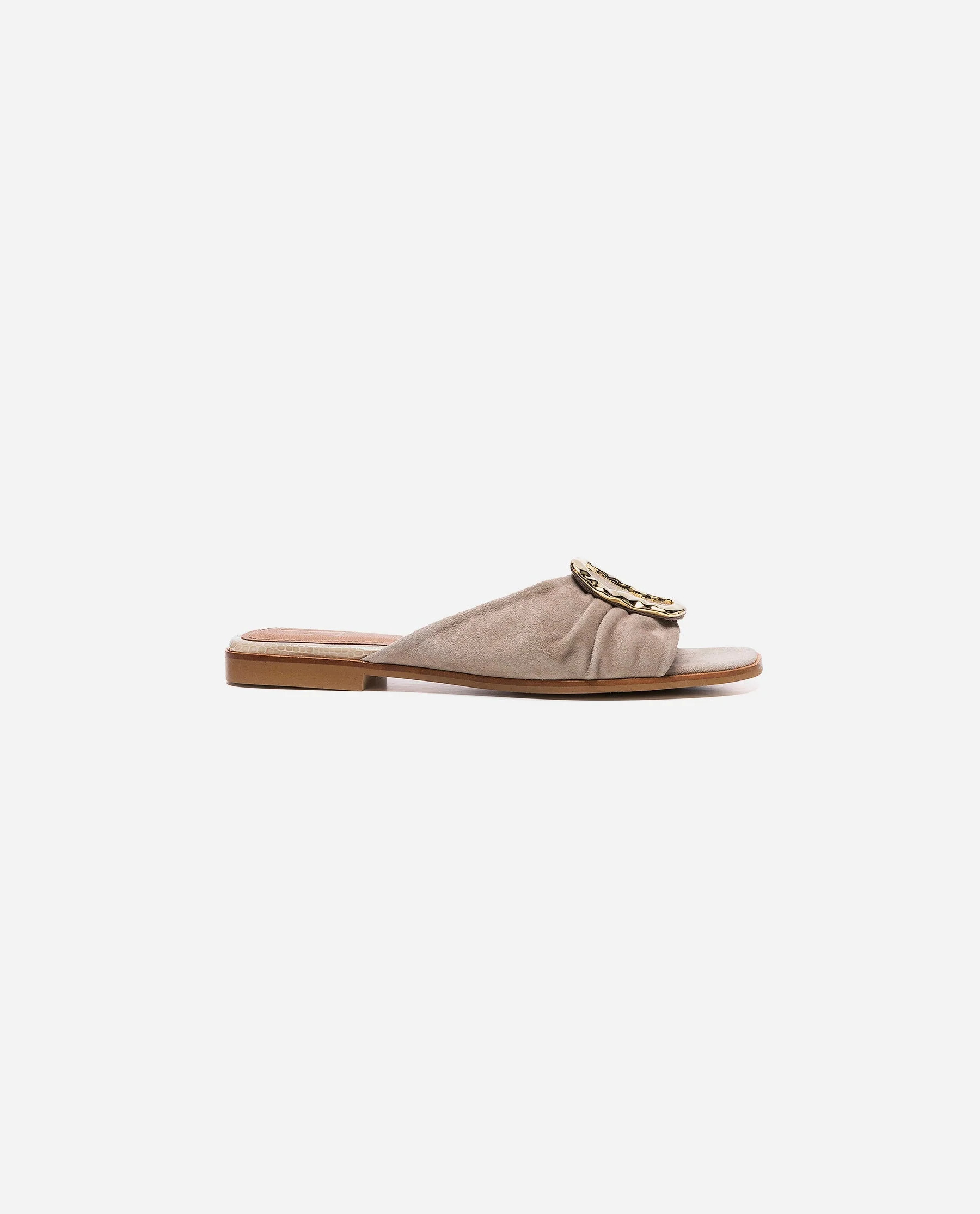 Misha Suede Sand Sandal | Flattered