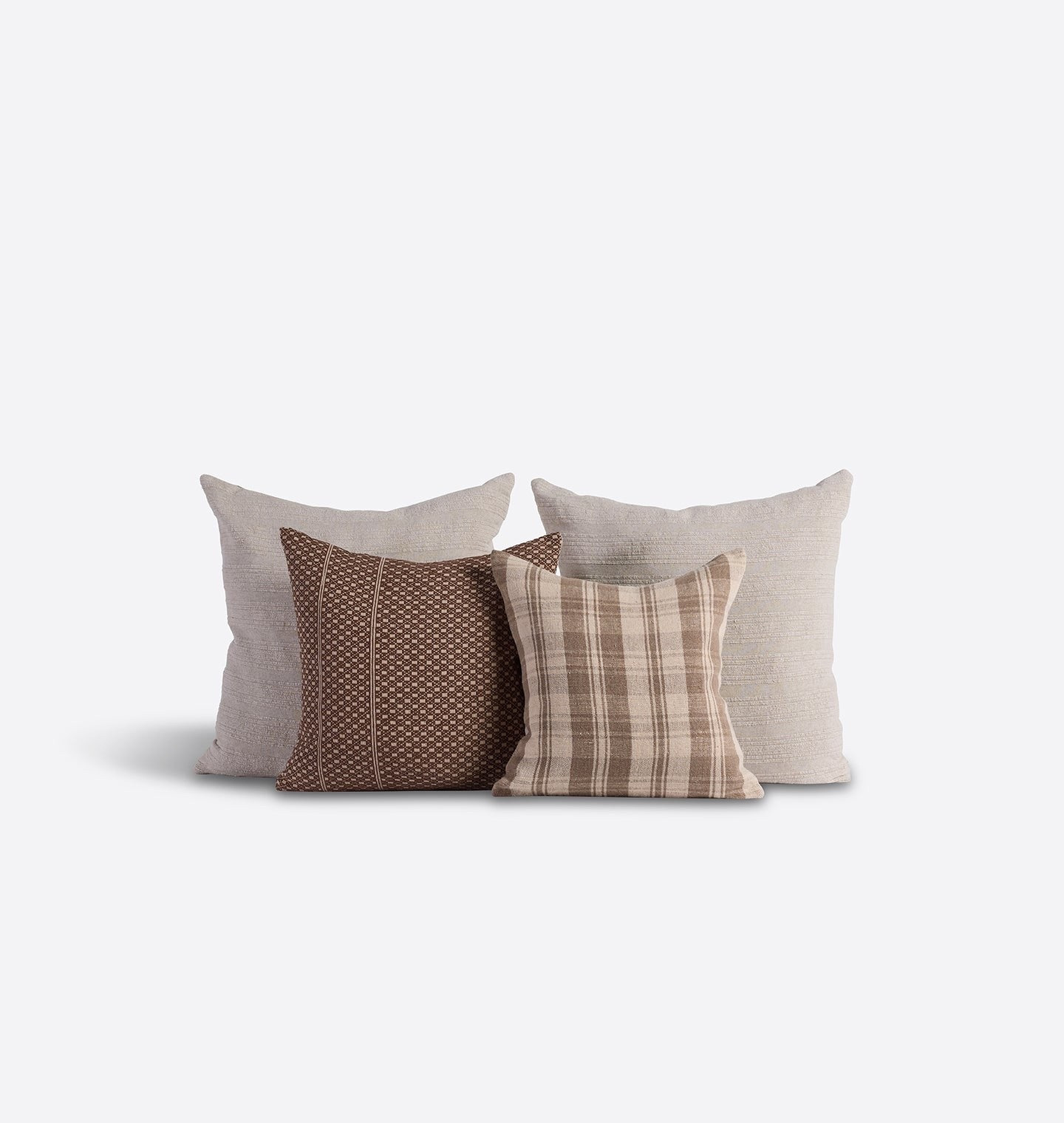 Create a layered, collected look with our specially curated pillow bundles. Each set brings together complementary patterns, textures, and tones designed to work beautifully together. Whether styled on a bed, sofa, or bench, these pillows create an effortless sense of depth and sophistication. Style them together for a cohesive look, or mix them throughout your home to carry a story from room to room.

#LTKHome