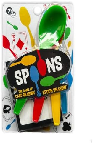 Spoons Card Games for Kids - Spoons Game, Deck of Cards, Fun Family Games for Kids and Adults, Pl... | Amazon (US)