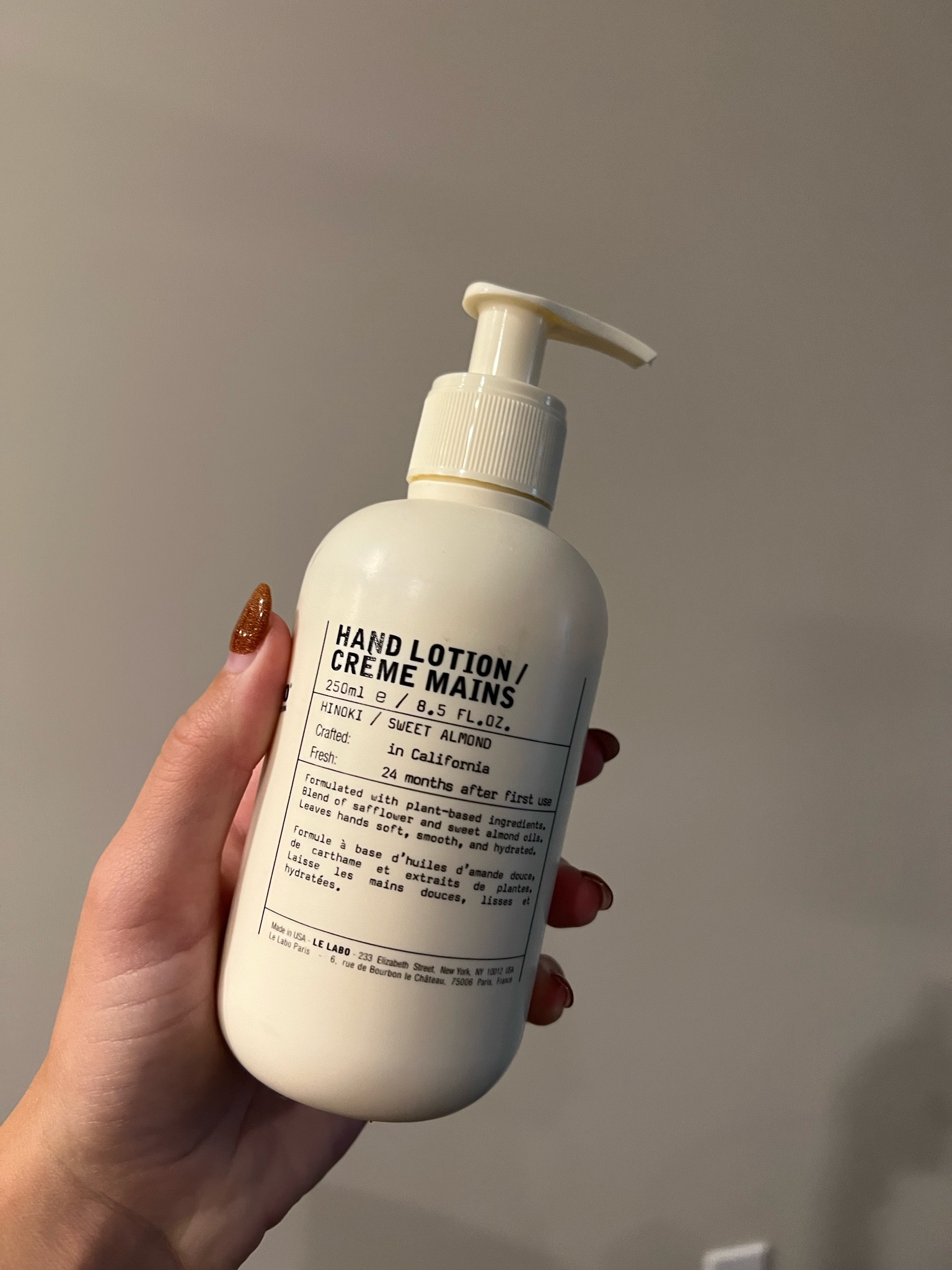 The best lotion EVER/ great gift idea 
Le labo lotion 


#LTKSeasonal #LTKbeauty #LTKHoliday