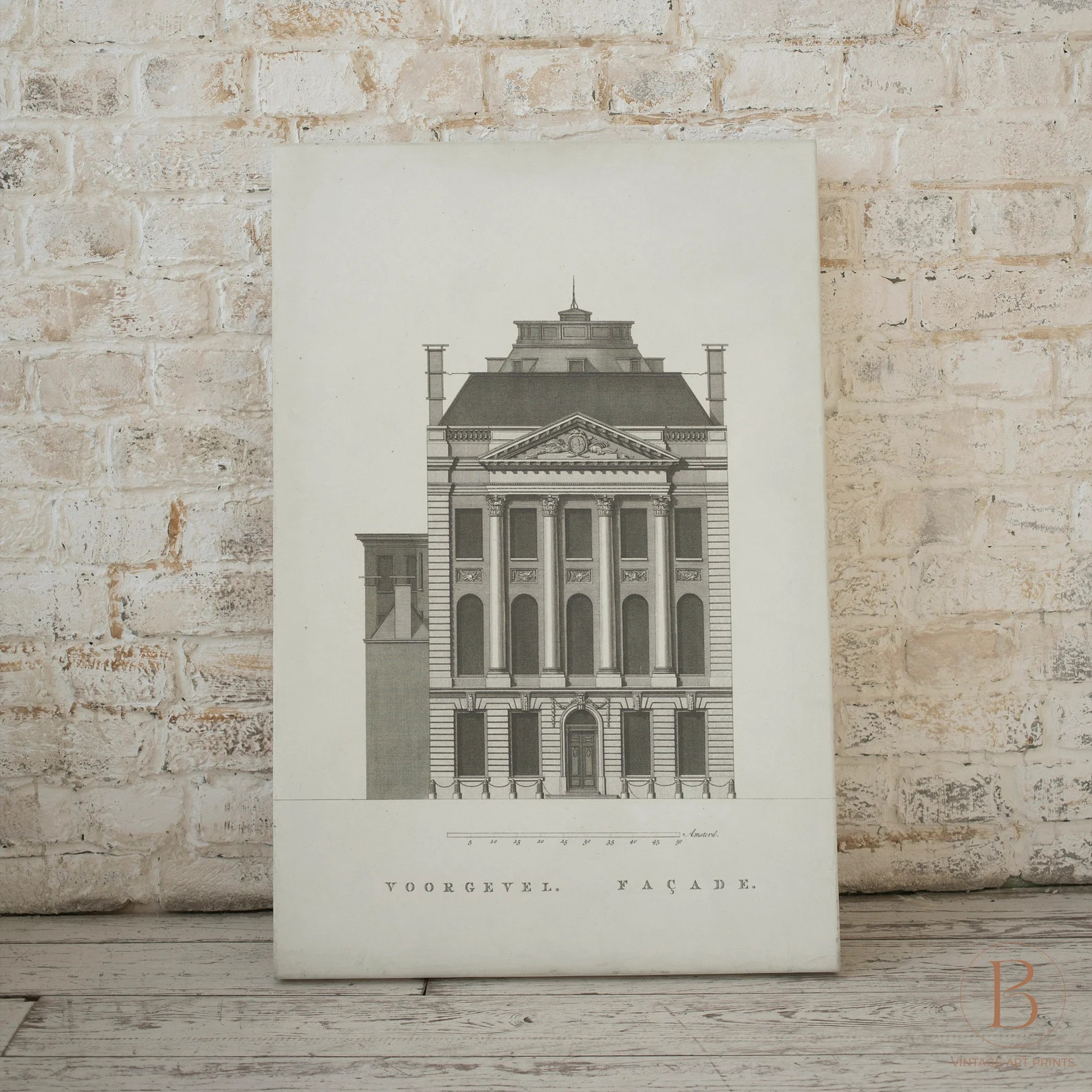 Vintage Architectural Facade Prints: Eclectic Gallery Wall Art (Digital Download) | Etsy (Global)