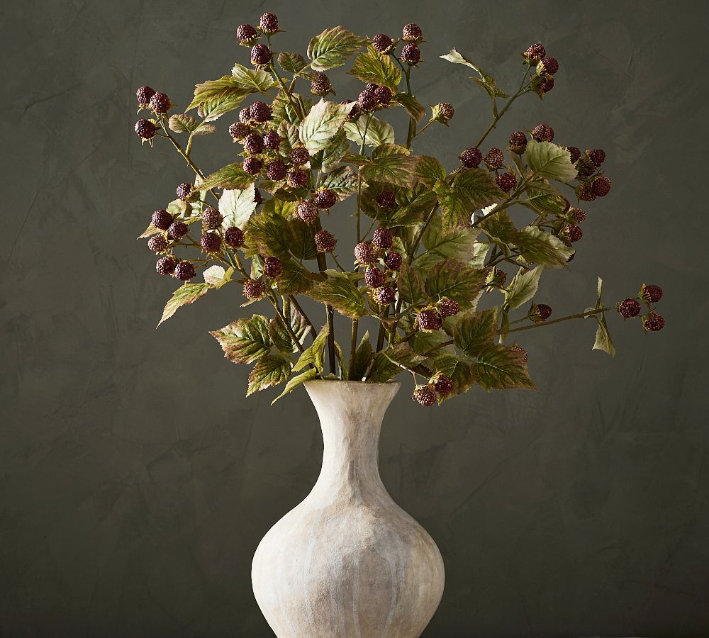 Faux Raspberry Branch | Pottery Barn (US)